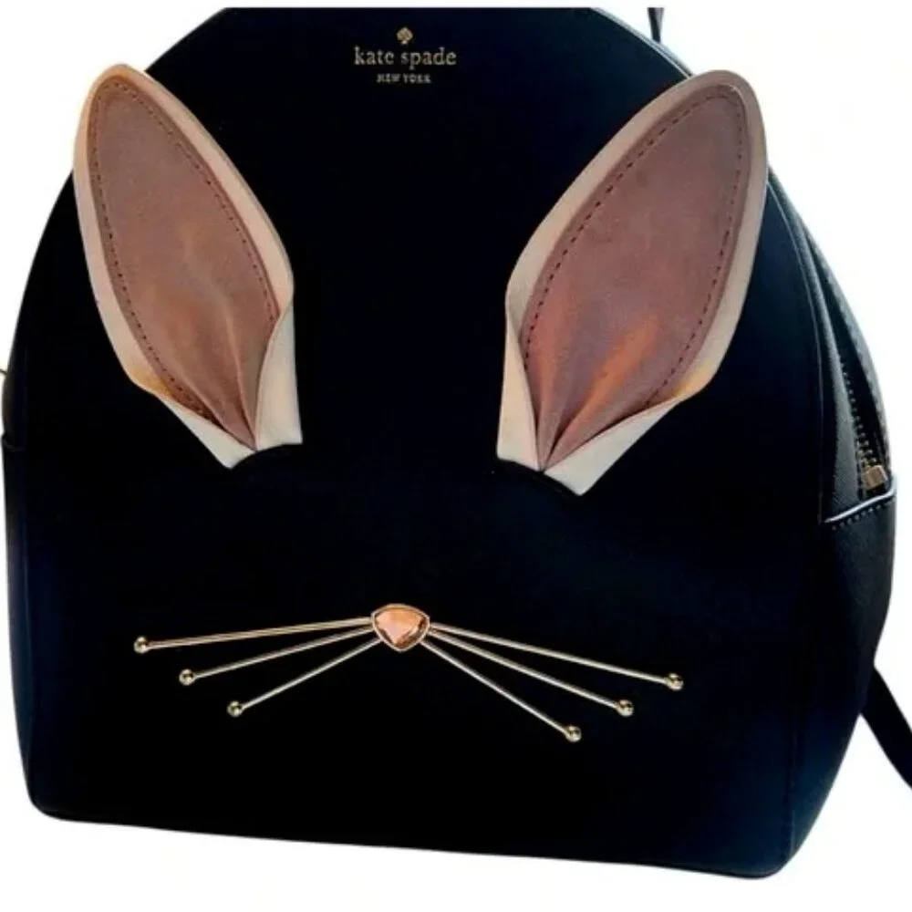 kate spade hop to it sammi bunny packpack GUC Alice in Wonderland Novelty
